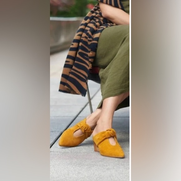 EUC Anthropologie Bernardo Finley Knotted Mules - Picture 2 of 7